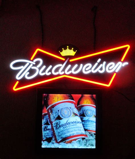 Misc tubes 2. . Budweiser neon beer signs